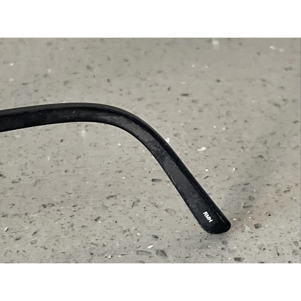 Helium Paris 4175 SMBLK Black Rectangular Eyeglasses Frames ONLY 54-17-140